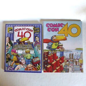 NEW 2009 COMIC CON 40 SAN DIEGO SOUVENIR PROGRAM & EVENT GUIDE MAGAZINE BOOKS